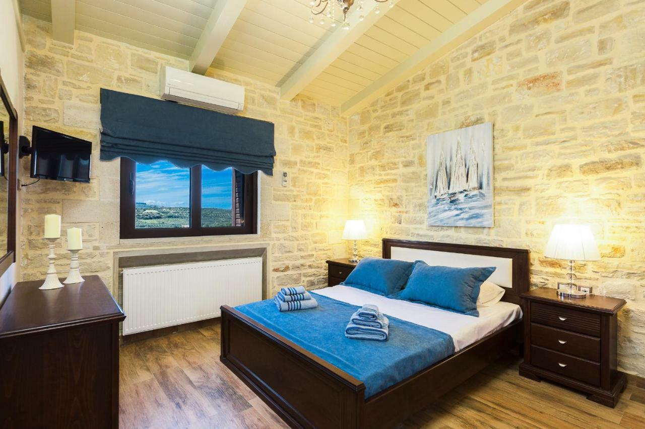Caramel Villa, With 40M2 Pool & Spa Whirlpool, By Thinkvilla Panormos  Экстерьер фото